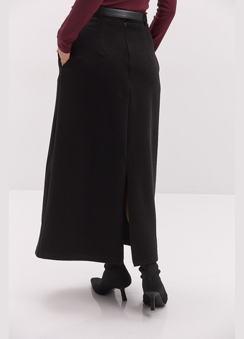 Довга спідниця із теплого трикотажу з розрізом ззаду Arjen (308725431)