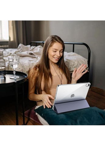 Чехол-книга Soft Edge с креплением Apple Pencil для Apple iPad Air (4/5) 2020/2022 10.9" Purple (711124) BeCover (368680041)