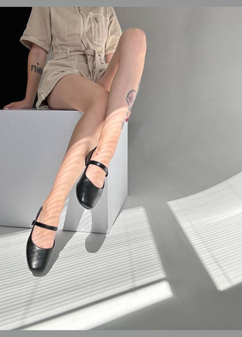 Жіночі балетки Vakko | чорні штучна шкіра (301426802)