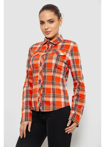 Оранжевая кэжуал рубашка Ager