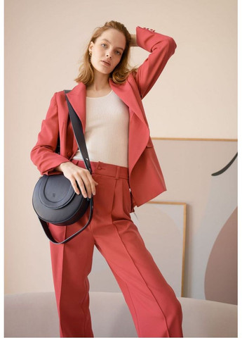 Жіноча шкіряна сумка Mandy темно-синя The Wings (348358627)