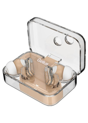 Беспроводные наушники TWS Incredible 2 GP-TWS033X Beige Gelius (317192053)