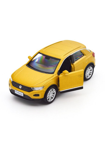 Автомодель Volkswagen T-Roc 2017 250345U Золотой TechnoDrive (297137309)