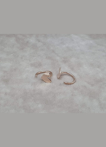 Золоті сережки-пуссети Серця. 210186 FAVORITUM (302661992)