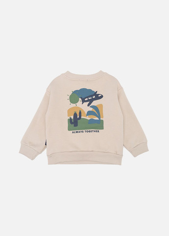 Tuffy свитшот для мальчика цвет светло-серый цб-00260116 светло-серый футер