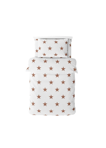 Подростковый комплект постельного белья Бязь с наволочкой 50*70 см, Звезда Коричневый (22400150215) ТЕП (365851833)