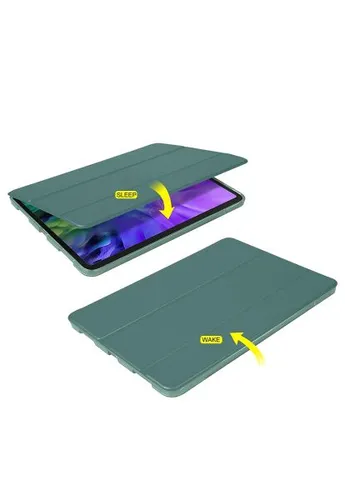 Чохол до планшета Tri Fold Hard Apple iPad Pro 11 2020/2021/2022 Dark Green (709667) BeCover Tri Fold Hard BeCover Apple iPad Pro 11 2020/2021/ (405585710)