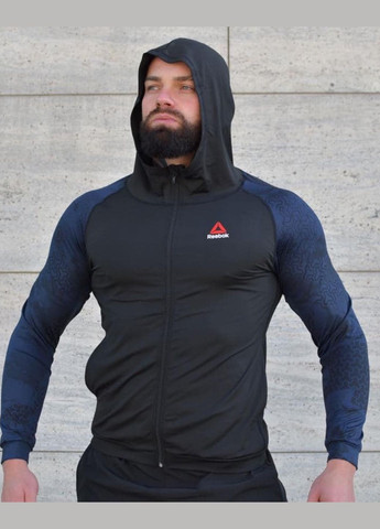 Мужской компрессионный костюм 5в1 : Рашгард, шорты, леггинсы, футболка, худи No Brand Reebok 5в1 (297393738)