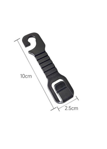 Крючки (вешалки) на подголовник в автомобиль 4 шт Черные (RT050730) Bodasan (317297295)