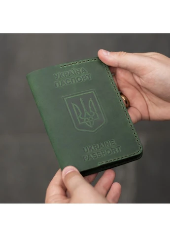 Обкладинка на паспорт, зелений колір SD Handmade (393811143)