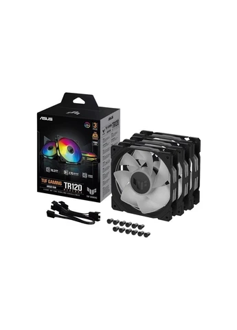 Кулер до корпусу TUF Gaming TR120 ARGB Reverse Triple Pack Black (90DA00D0-B09020) Asus (382662022)