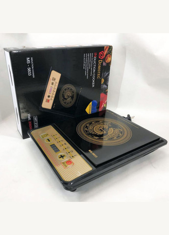 Настольная плита MS-5833 Однокомфортная Индукционная, электроплита 2000 вт, плита домашняя Domotec (364665531)