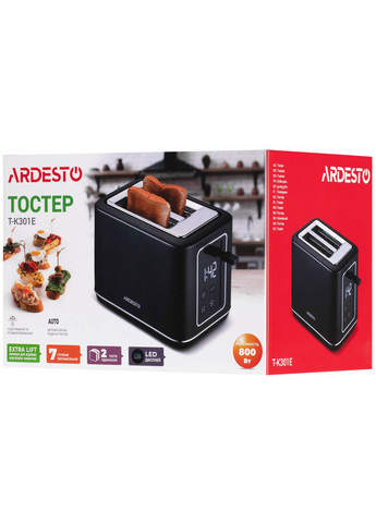 Тостер T-K301E Ardesto (372457972)