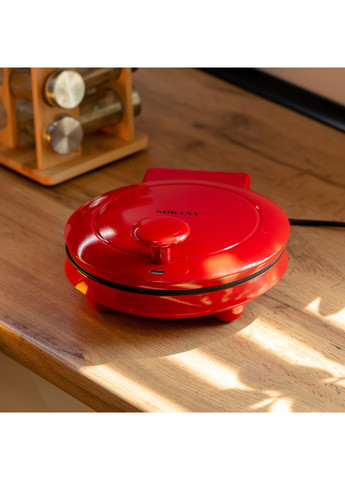 Піца мейкер електрична 1000 Вт з антипригарним покриттям і подвійним нагріванням SK-08013 (A-034264) Sokany (364550673)