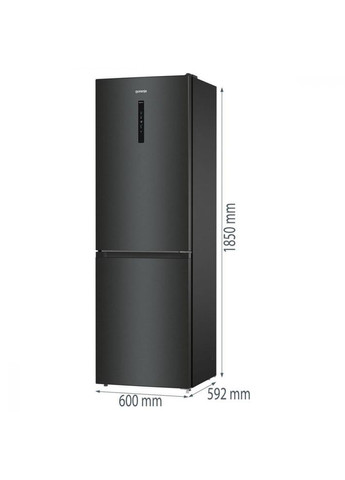 Холодильник с морозильной камерой NRK619EABXL4 Gorenje