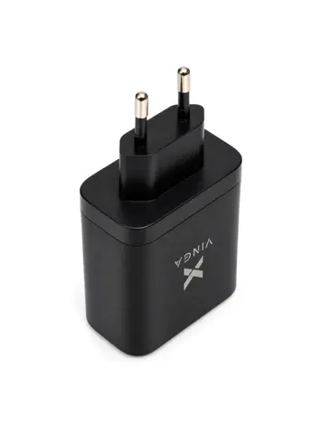 Зарядное устройство (VCR65ACCDB) Vinga 2xUSB-C + USB-A Display 65W (409475415)