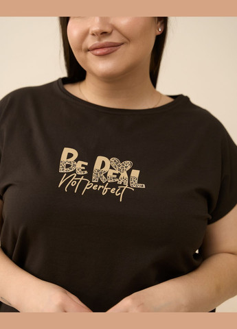 Коричневая женский батальный комплект с капри Nicoletta