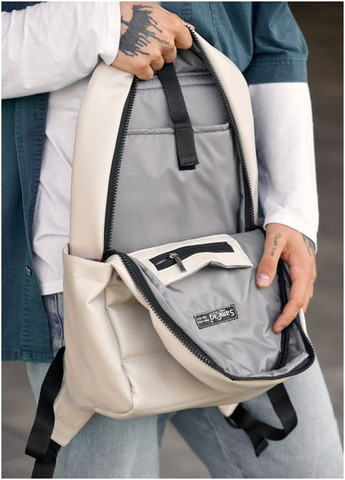 Рюкзак чоловічий з екошкіри Zard 0RT сірий Sambag (301871973)