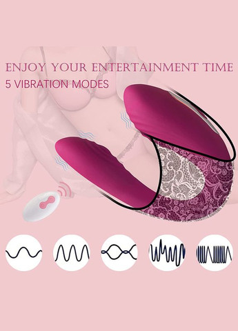 Вакуумно-волновой вибратор-стимулятор розового цвета для клитора No Brand (315725415)