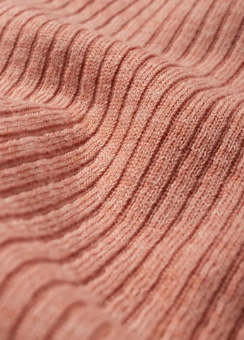 Лососевое кэжуал платье C&A однотонное