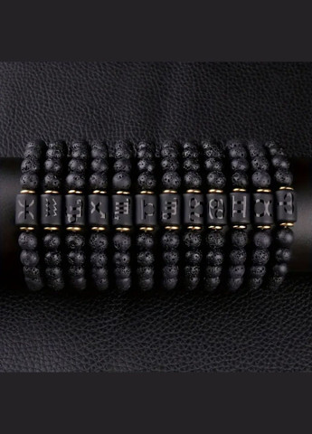 Браслет із лавового каменю Зодіак (24004) Hemst (333832534)