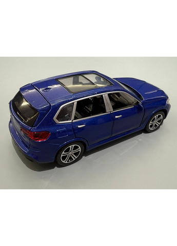 Машинка джип металева АвтоЕксперт ВМВ х 5 1:32 світло/звук Синя (36299) No Brand (366421996)