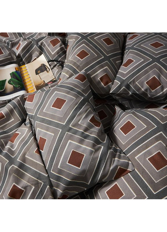 Комплект постільної білизни Мікросатин Premium Сімейні 143х210х2 наволочки 2х70х70 (MS-820009967) Moon&Star Loft Style (356116388)