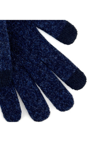 Перчатки Smart Touch мужские вязаные шерсть синие 346-729 LuckyLOOK 346-729m (289358420)