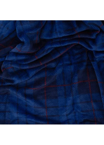 Плед Flannel Клітка синя ART0134PB 160х200 см Ardesto (372202993)