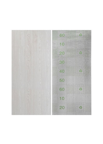 Самоклеющаяся виниловая плитка SW00001181 Молочная в рулоне 3000х600х2мм Sticker Wall (298285073)