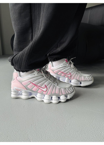 Кроссовки женские Nike Air Max Shox TL Pink | Найк Эир Макс Шокс розовые No Brand розовые демисезоны (373701949)