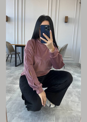 Женский велюровый костюм с прорезями Україна (331606038)