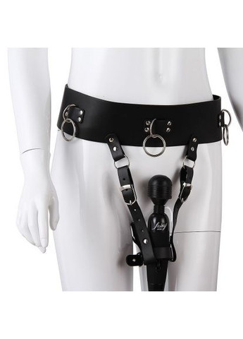 Пояс бдсм для фіксації між ніг вібратора вібромасажера Magic Wand Holder Belt No Brand (303890223)