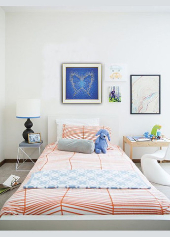 Набір для вишивки бісером "Метелик", 30x30 см No Brand (340484387)