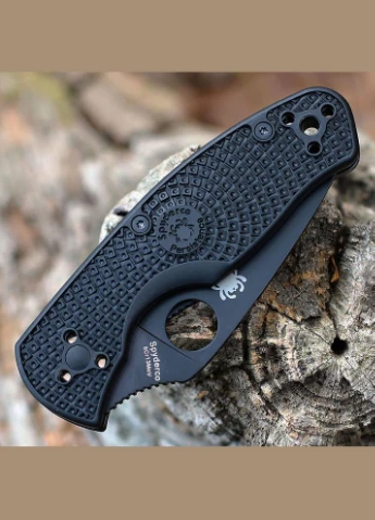 Складаний ніж Persistence FRN Black Blade C136PBBK Spyderco (317303546)