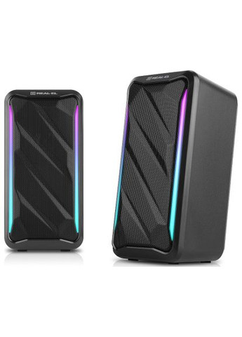 Акустическая система (EL121100018) Real-El S-130 USB Black (366155525)