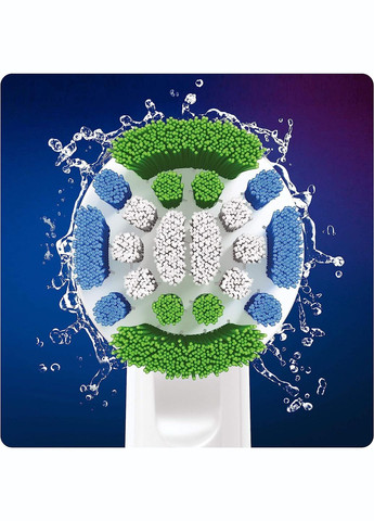 Насадки для электрических зубных щеток OralB Precision Clean с технологией Cleanmaximiser 6 шт Oral-B (280265734)
