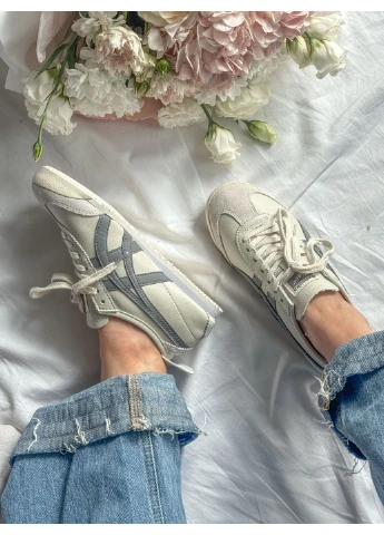 Кросівки жіночі Asics Onitsuka Tiger Mexico 66 Ash Grey | Асикс Онитцука Тайгер сірі демісезони (377511370)