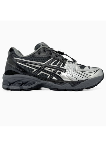 Серые демисезонные кроссовки мужские asics gel-kayano 14 black / grey асикс гель каяно 14 No Brand