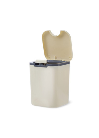 Відро для сміття MVM настільне з кришкою BIN-06 2 л Бежеве (BIN-06 2L BEIGE) МВМ (365280706)