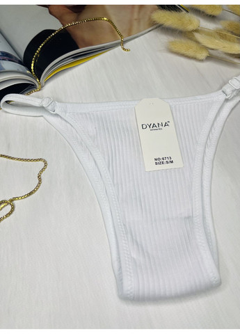 Трусики бразилианы в рубчике с регуляторами объема Dyana Intimates (352768602)