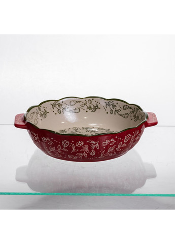 Форма для запекания Vintage Ø20(см) круглая с ручками Красная HM04-06 Yiwu (370707770)
