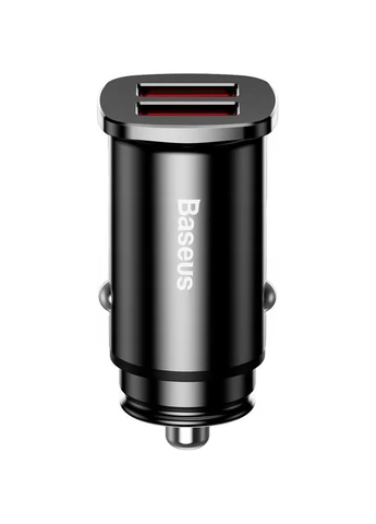Автомобільний зарядний пристрій Square Dual-USB QC (CCALL-DS01) Baseus (323088811)