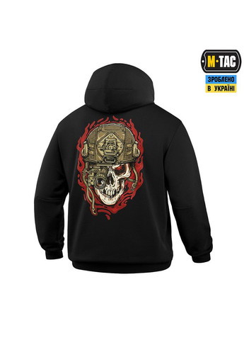 Кофта Hoodie Worn to the bone Black M-TAC (324444787)