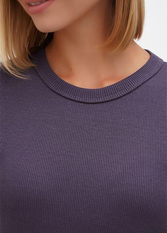 Жіноча облягаюча футболка з трикотажного рубчика для повсякденного носіння (hb653456) HiBrand - (346241406)