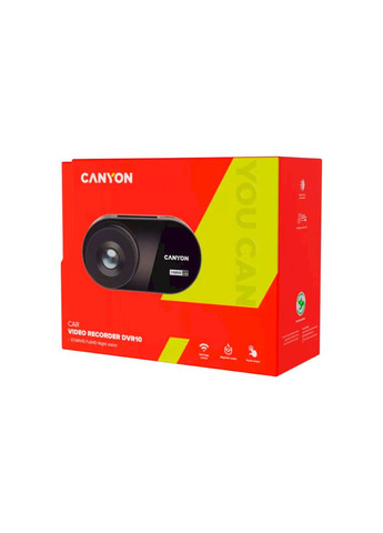 Відеореєстратор DVR10 FullHD 1080p Wi-Fi Black (CND-DVR10) Canyon (372613307)
