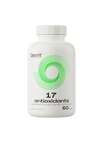 Антиоксиданты 17 Antioxidants 60 caps Ostrovit (284120229)