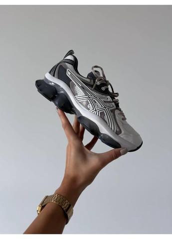 КРОСІВКИ ЖІНОЧІ ASICS GEL-QUANTUM KINETIC SILVER BLACK АСІКС ГЕЛЬ КВАНТУМ No Brand чорні демісезони (368887986)