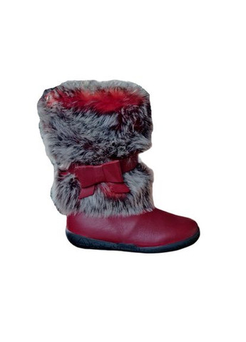 Зимові чобітки для дівчинки 111417 бордові Garvalin (304290112)