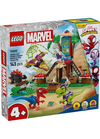 Конструктор Лего Супер Герои Битва рапторов: Спайди и Гобби на базе Super Heroes 11200 Lego (372012270)